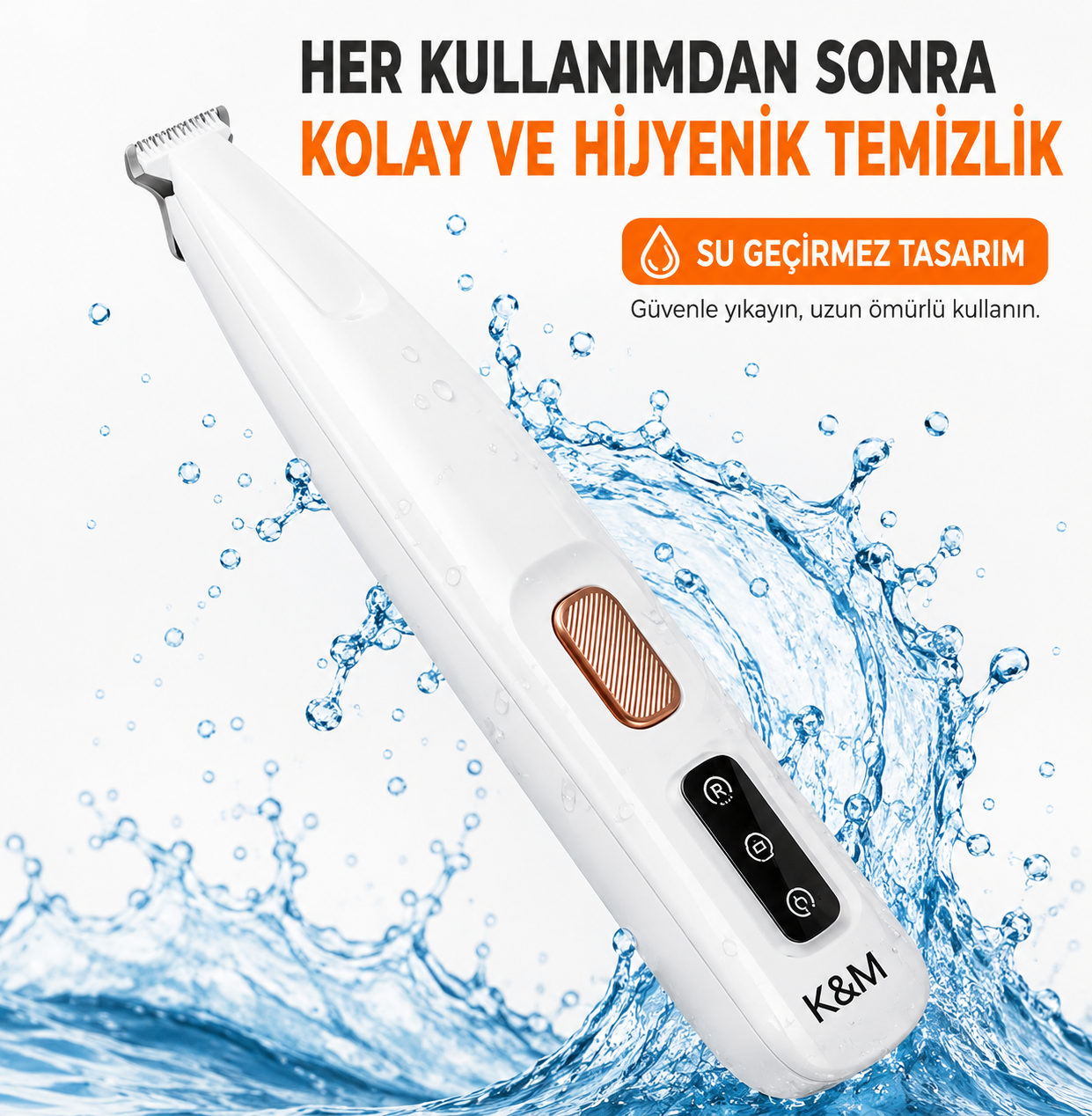 K&M Profesyonel Kedi & Köpek Tıraş Makinesi